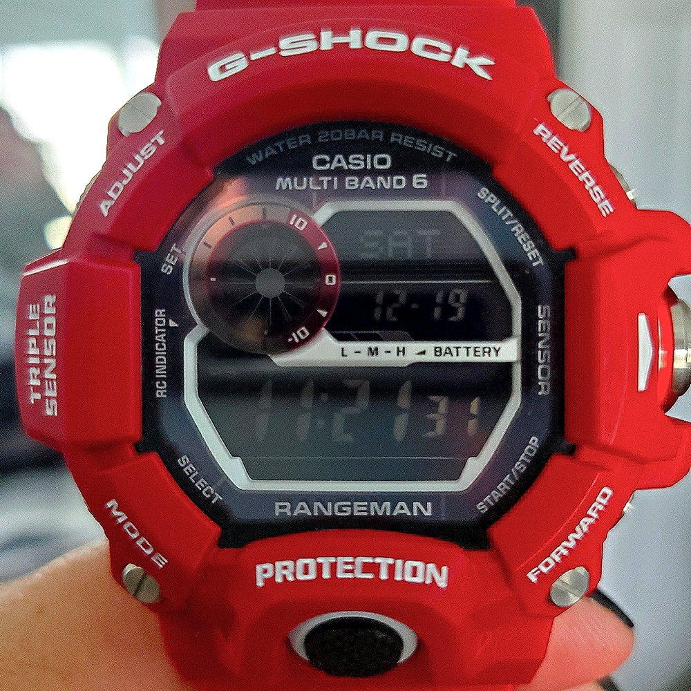 Men - G Shock Rangeman w/ Carbon Fiber band